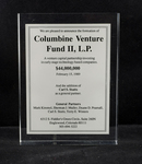 Announcement Formation of Columbine Venture Fund Memorabilia thumbnail